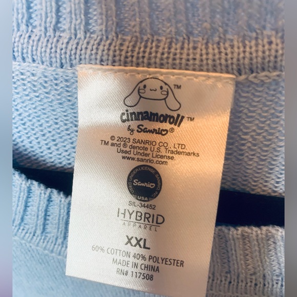 Hello Kitty Cinnamoroll sweater size XXL - Picture 8 of 9